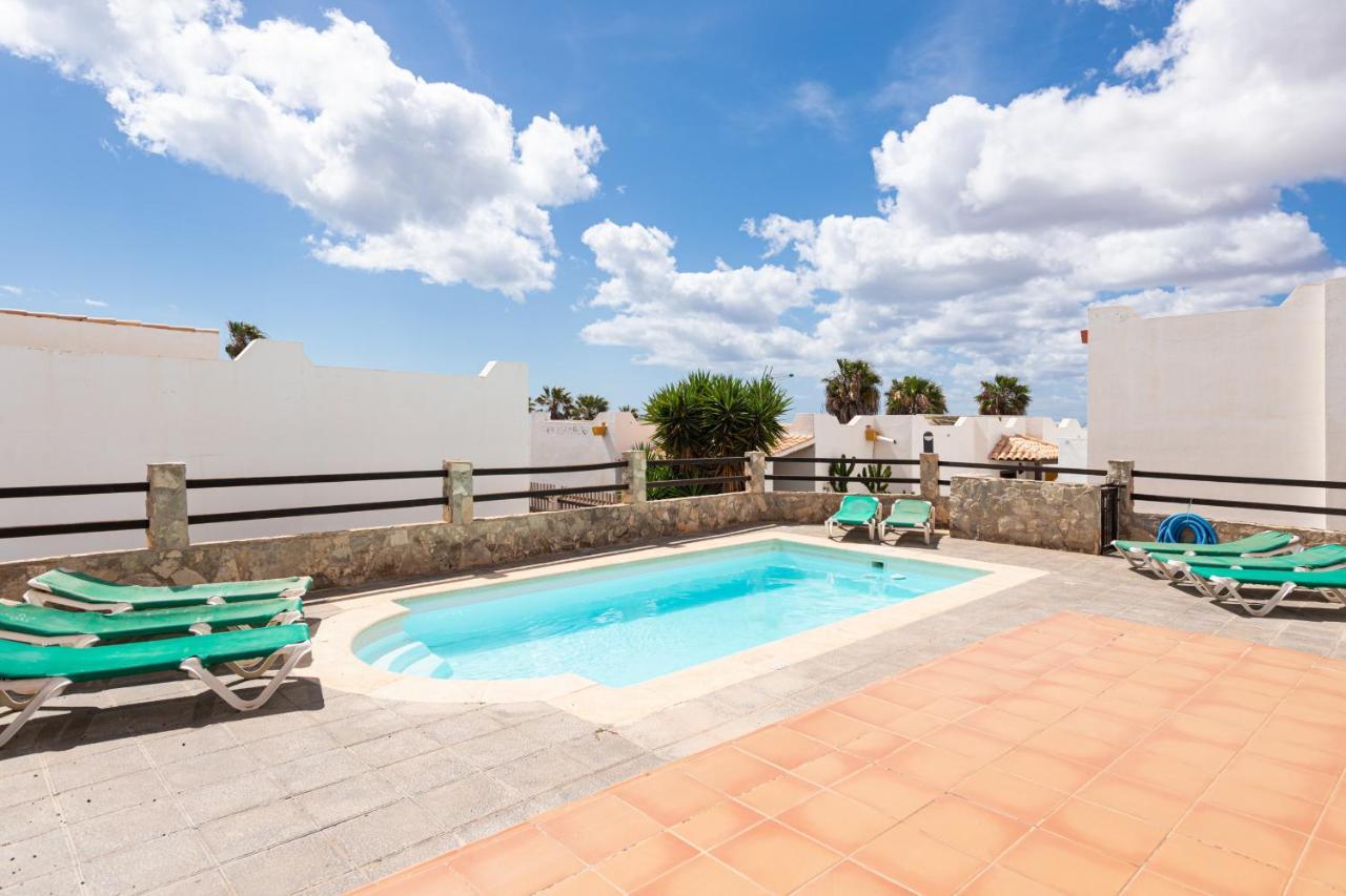 Homeforguest Villa Lobos Con Piscina Privada Caleta De Fuste Eksteriør billede